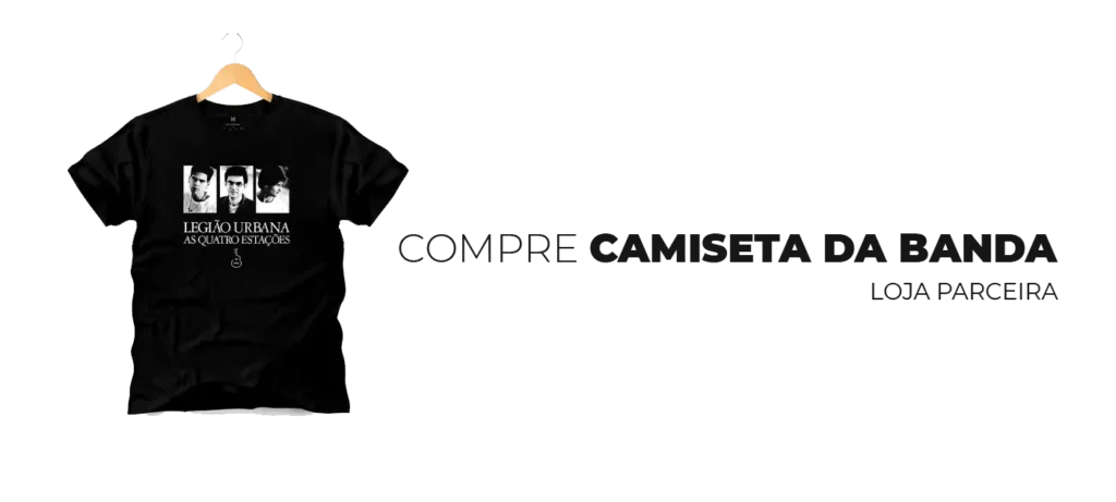 Camiseta Legião Urbana As Quatro Estações